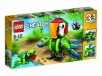 Lego: Creator Zwierzeta z lasu deszczowego 31031, LEGO, KLOCKI, UKŁADNAKA