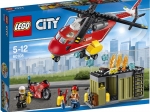 LEGO: CITY: HELIKOPTER STRAŻACKI, LEGO, KLOCKI, UKŁADNAKA