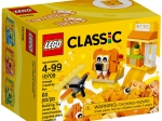 LEGO CCLASSIC - POMARAŃCZOWY ZESTAW STARTOWY 10709, LEGO, KLOCKI, UKŁADANKA