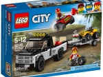LEGO: City - Wyścigowy zespół quadowy 60148, LEGO, KLOCKI, UKŁADNAKA