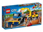LEGO: City - Zamiatać ulic i koparka, 60152, LEGO, KLOCKI, UKŁADNAKA